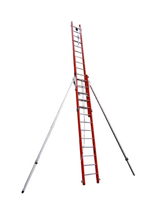 Escalera mano con anclaje TRANSOR 2x3,5m / 6 m altura trabajo
